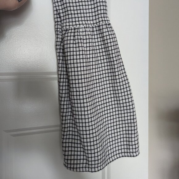 Madewell Women's XS gingham button-down with trumpet sleeves - Picture 3 of 4